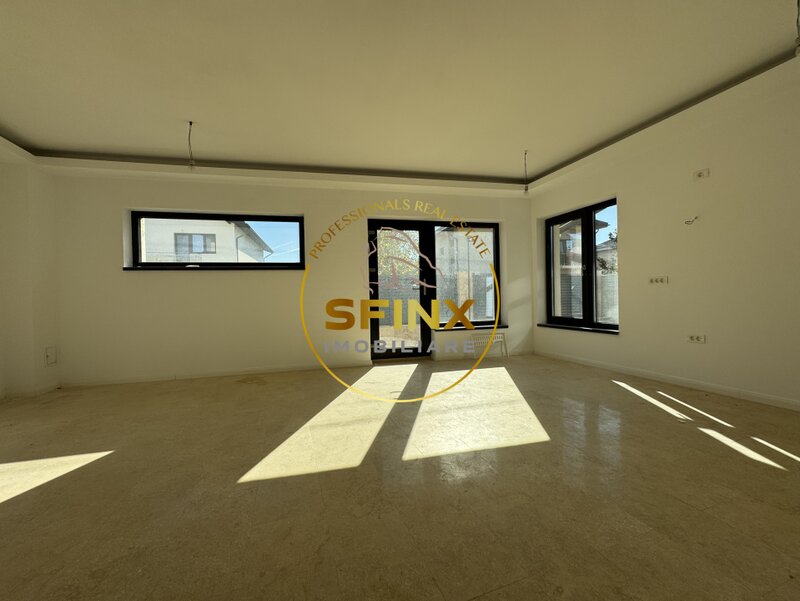 Bragadiru Vila 3 camere, 3 bai, 98,6 mp utili, Safirului, teren 118 mp